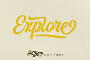 Angler//Modern Script Font, a Script Font by HanzelSpace Studio (Thumbnail 7 of 10)