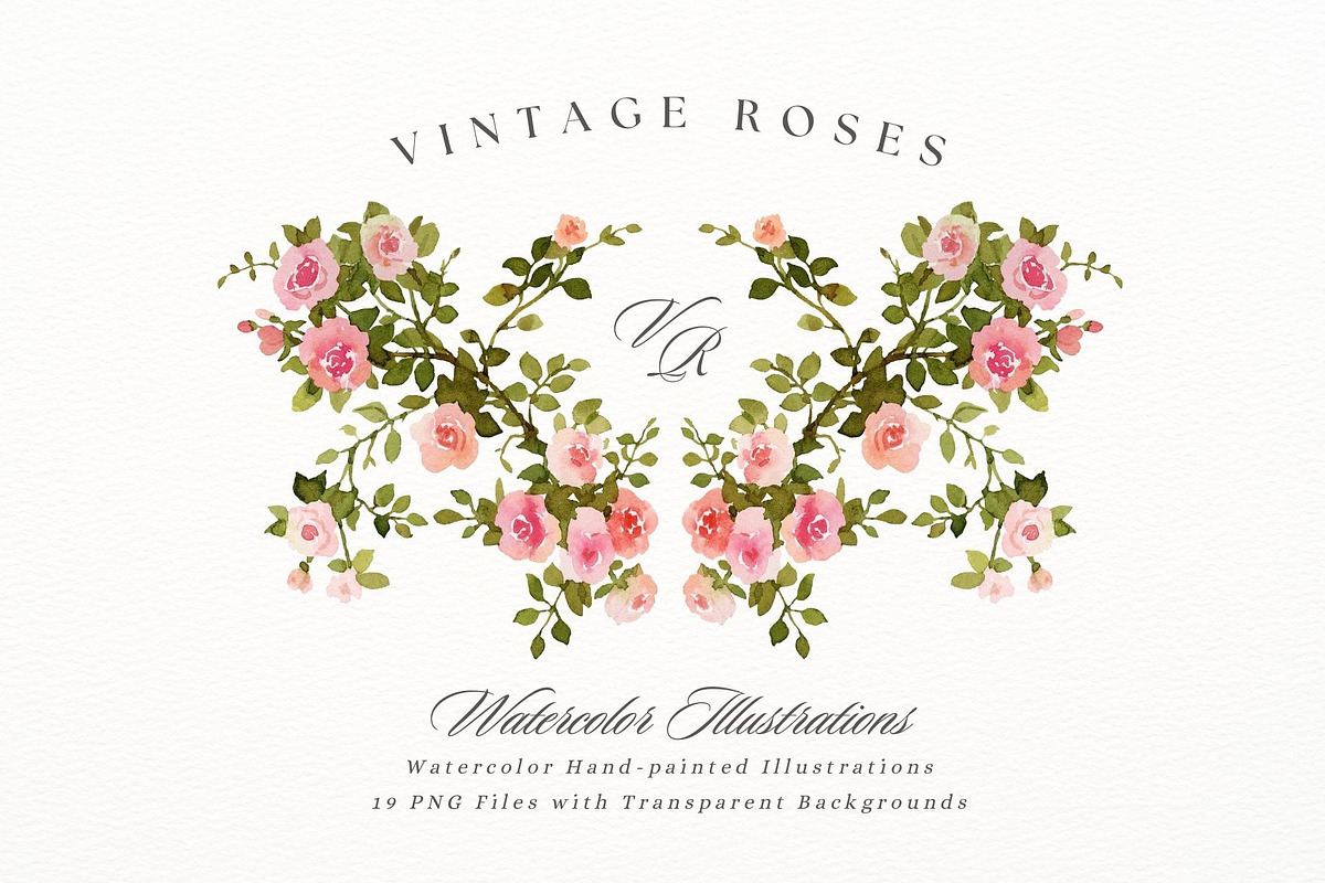 Vintage roses, a Decorative Illustration by AnnelyBlooms (Photo 1 of 7)