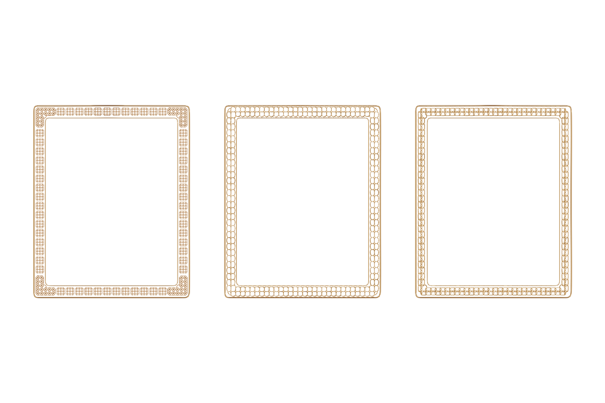 Ornate Gold Frames Clipart Bundle, an Object Graphic by 3PointsCreative (Photo 9 of 9)