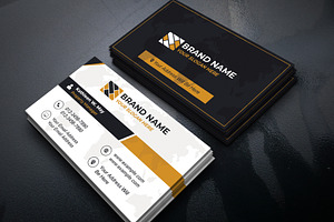 Monochrome Business Card PSD, a Business Card Template by Mohammad Sarfaraz
