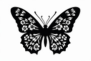 Flying Butterfly Vector Silhouette, an Illustration by Amazin_art (Thumbnail 20 of 21)