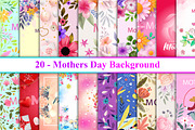 Mothers Day Background, a Decorative Illustration by Digital Studio (Thumbnail 1 of 3)