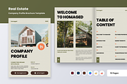 Real Estate Company Profile V1, a Brochure Template by productype1 (Thumbnail 1 of 6)