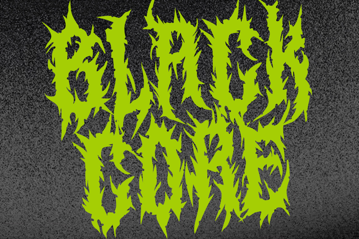 Santone - Metal Font, a Blackletter Font by Ideal Eksis (Photo 3 of 6)