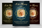 10 Memorial & Funeral Flyer Bundle, a Flyer Template by Business Flyers (Thumbnail 4 of 11)
