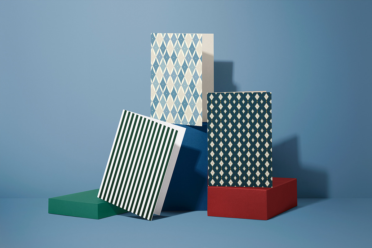 Christmas Abstract Patterns - part 1, a Pattern Graphic by Ninterints (Photo 10 of 19)