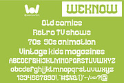 Classic Cartoon font, a Font by weknow (Thumbnail 3 of 8)