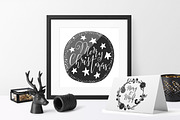 Christmas Clip-Art & Lettering Set, a Decorative Illustration by 5August Art (Thumbnail 9 of 10)
