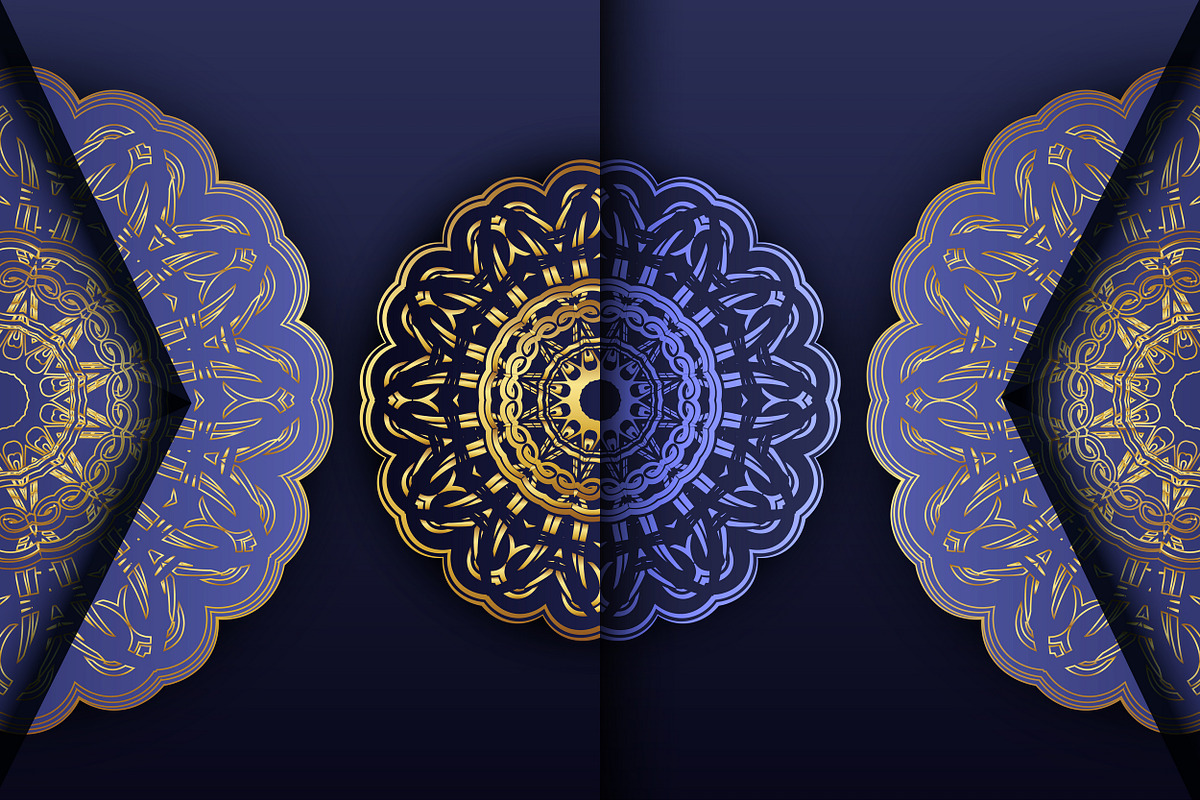 Mandala Oriental Floral art Bundle, a Background Graphic by NJ Himel (Photo 32 of 97)