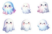 Pastel Cute Ghost Sublimation,, a Graphic by CitraGraphics (Thumbnail 3 of 5)