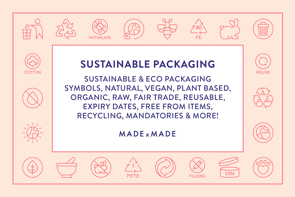 4x Packaging Icons Bundle (25% off), an Outline Icon by Made by Made (Photo 14 of 22)