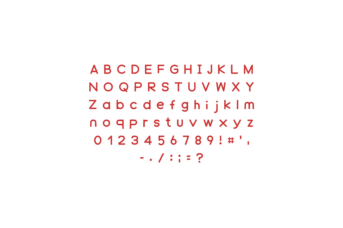 Soo Typeface preview 5
