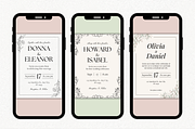 10 Wedding Invitation Templates, a Templates & Theme by TemplateCastleStore (Thumbnail 7 of 9)