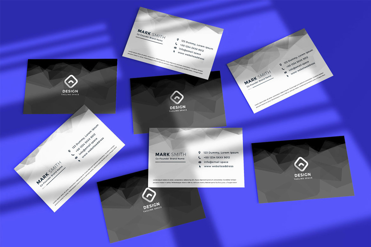 Playa Business Card Mock-Ups, a Print Template by Thirtypath Studio (Photo 6 of 9)