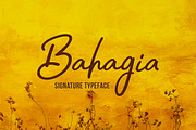 Bahagia, a Script Font by Locomotype (Thumbnail 1 of 7)