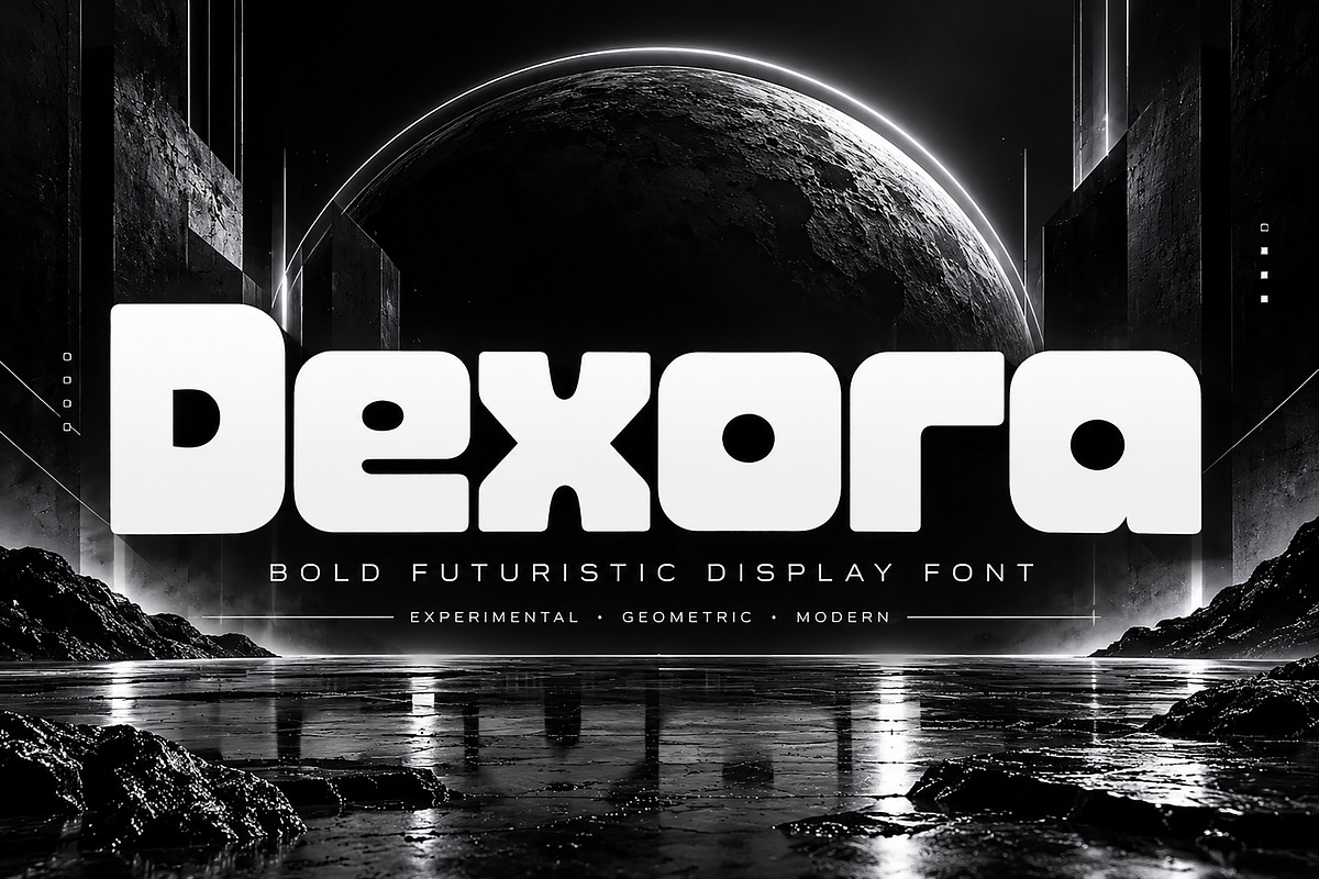 Dexora, a Sans Serif Font by Wow Magic (Photo 1 of 4)