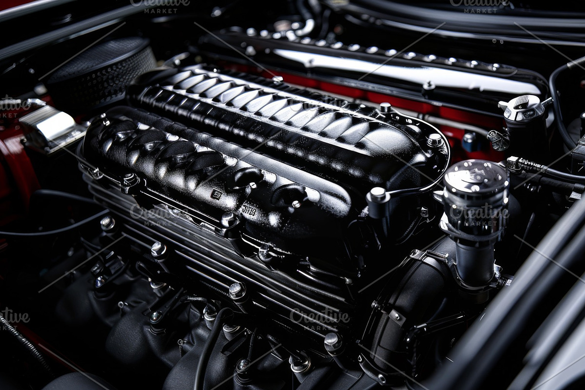 55 Car engines, a Transportation Illustration by Handmadefont (Photo 21 of 56)