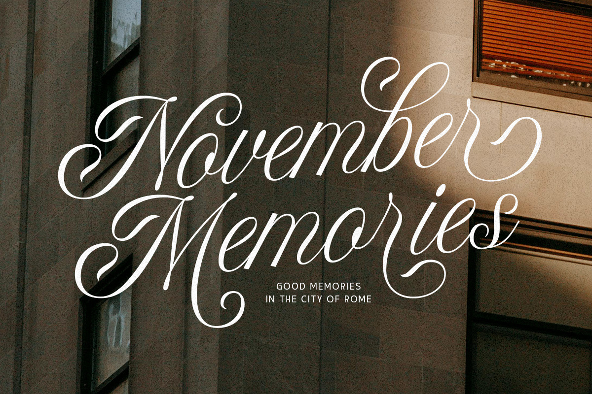 MCO - The Rautine, a Script Font by Mojiscope Studio (Photo 6 of 9)