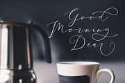 Amber Dishonest, a Script Font by moriztype (Thumbnail 3 of 10)