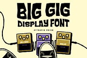 Big Gig Font, a Sans Serif Font by Price Foundry (Thumbnail 1 of 7)