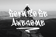 Asphalt Slasher | Graffiti Font, a Handwritten Font by Denustudios (Thumbnail 5 of 12)