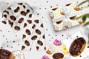 Sweet Donuts+Seamless Patterns, a Decorative Illustration by Usis (Thumbnail 6 of 7)