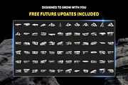 70+ PNG Cutout Isolated Cliff Rocks, an Object Graphic by Mikel Blazgad (Thumbnail 7 of 9)