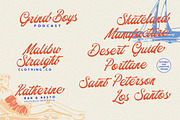 Motesta Script Font, a Script Font by Letter Fresh (Thumbnail 2 of 10)
