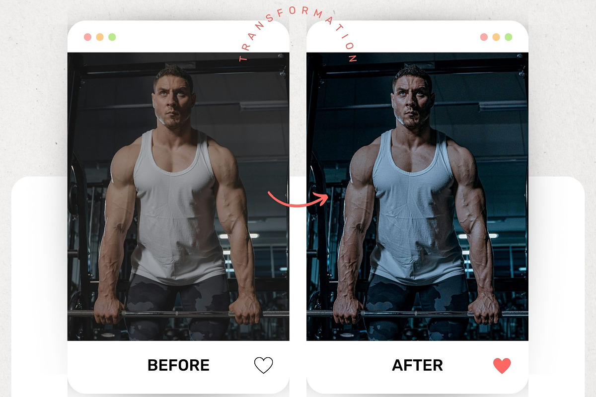 Gym lightroom presets Gym filter, a Preset Add-On by presetsroom (Photo 7 of 13)