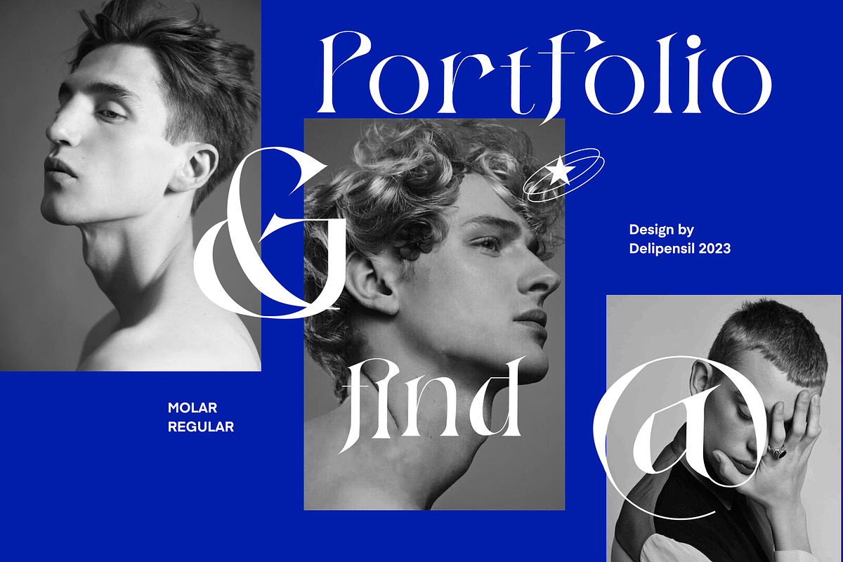 MOLAR - Modern Serif Typeface, a Serif Font by delipensil (Photo 4 of 9)