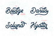 Brandon Smith - Monoline Font, a Script Font by Pen Culture (Thumbnail 3 of 8)