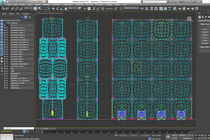 Stage Decor 12 Modular Wall Column