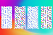 Gestures Patterns Collection, a Pattern Graphic by Alex Blogoodf (Thumbnail 2 of 8)