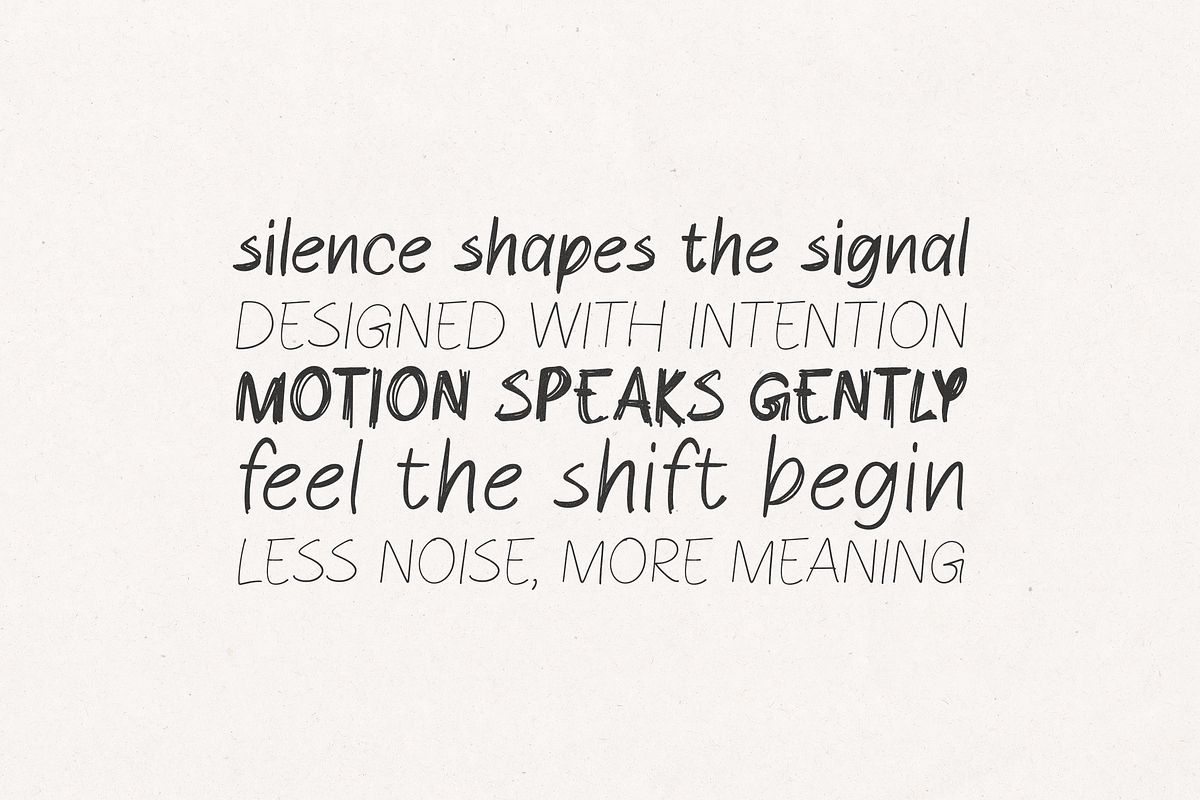 Simple Notes – Soft Handwritten Font, a Handwritten Font by VP Fonts (Photo 9 of 12)