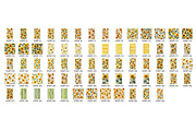 Watercolor Sunflowers Digital Paper, a Decorative Illustration by HubbaDigitals (Thumbnail 2 of 3)