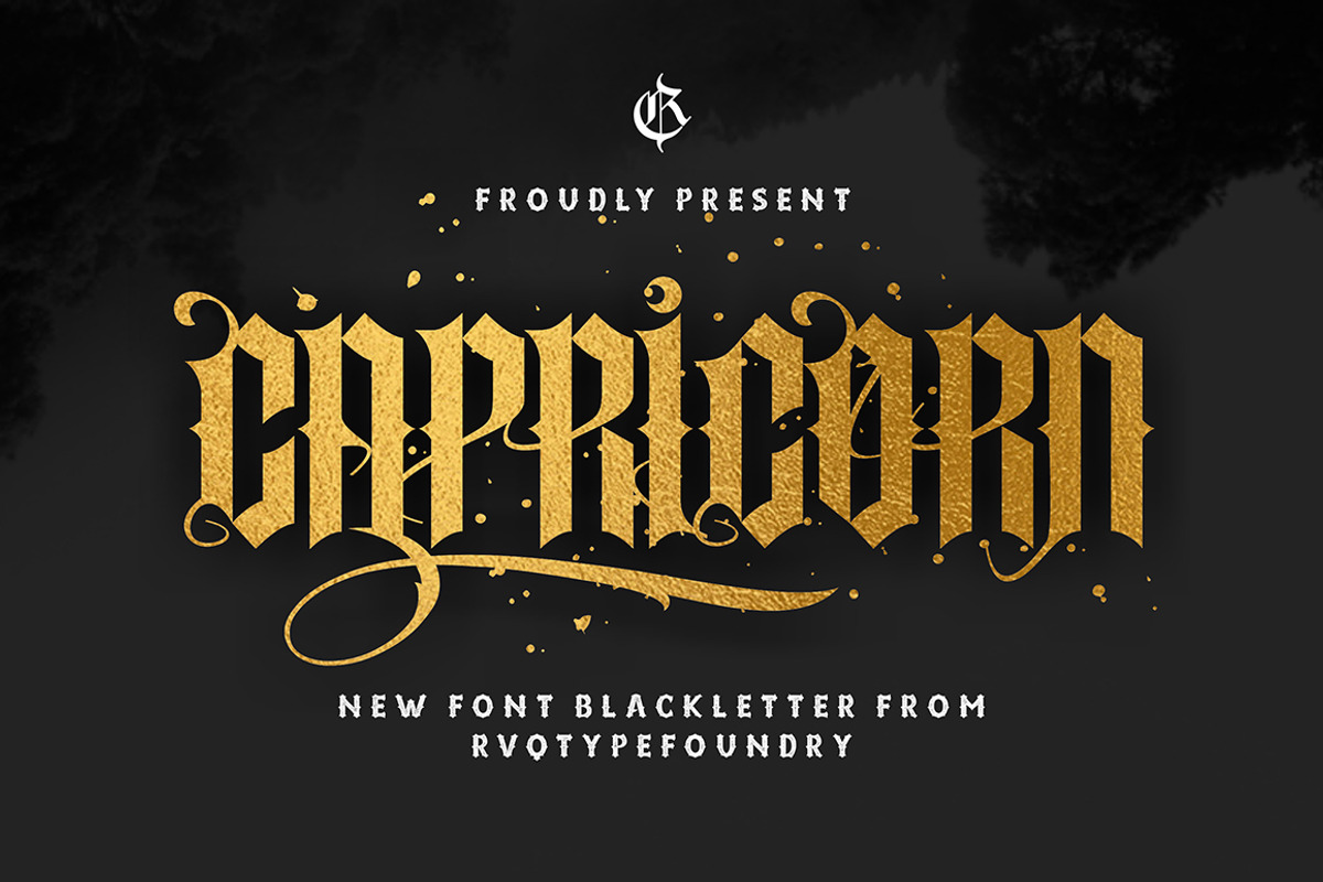 Blackletter Font Bundle preview 8