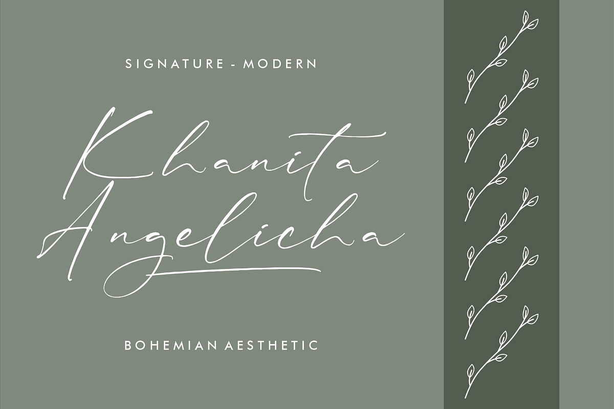 Rhastela Greams Modern Signature, a Script Font by Storytype Studio (Photo 2 of 15)