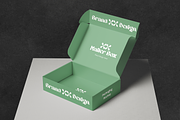 Mailer Box Mockup, a Packaging Mockup by DSNA Mockup (Thumbnail 3 of 5)