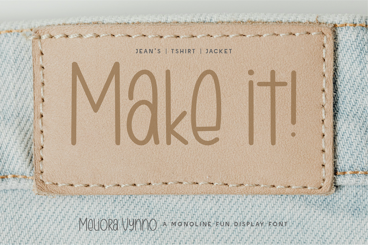 Meliora Vynno - Monoline Fun Display, a Handwritten Font by Indotype Foundry (Photo 10 of 10)