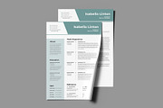 Modern Resume Template CV, a Resume Template by PixelStudio (Thumbnail 4 of 4)