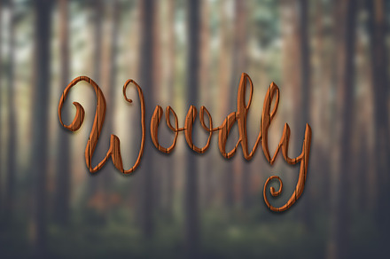 Wood Layer Styles Text Effects preview 4