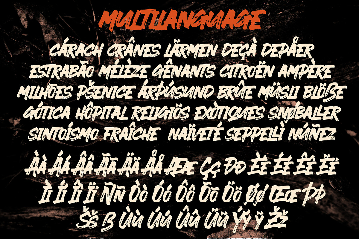 Ever Looser - Wild Brush Font preview 5
