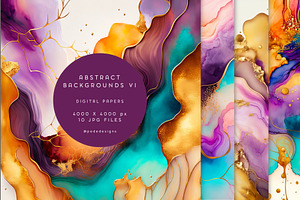 Abstract Backgrounds VI, a Texture Graphic by PeDe Designs
