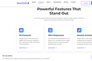 NextGenX – Landing Page, a Landing Page Template by Modern Templates Studios (Thumbnail 5 of 7)
