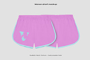 Women short pant mockup, an Apparel Mockup by Voyage Studio (Thumbnail 1 of 4)