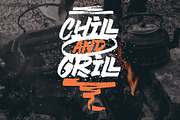 Black Finger Brush Font, a Blackletter Font by Rochart (Thumbnail 9 of 15)