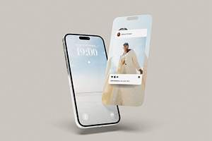 Iphone Screen Mockup, an iPhone Mockup by Twins_studio926