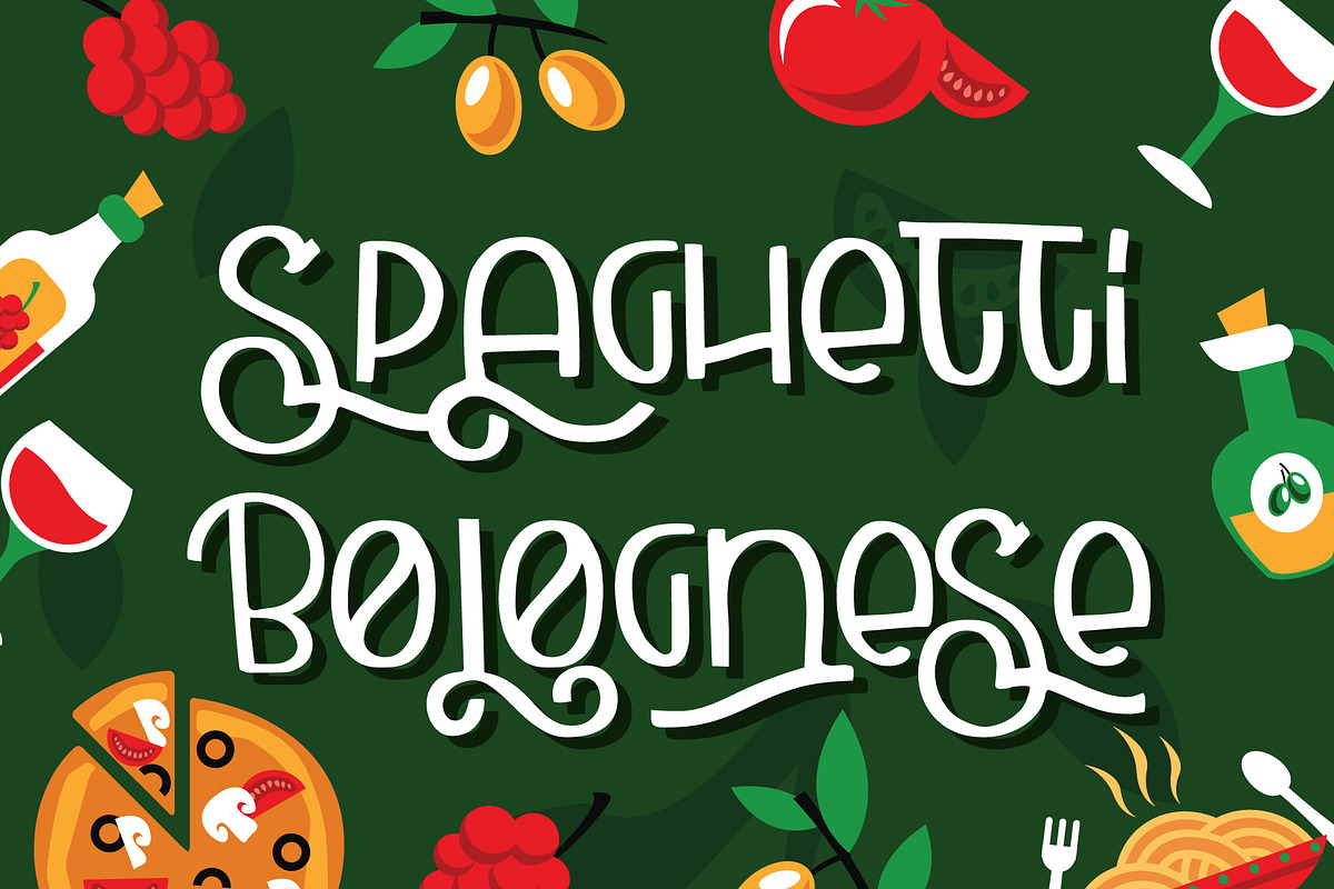 carbonara, a Slab Serif Font by Mariyana (Photo 1 of 5)