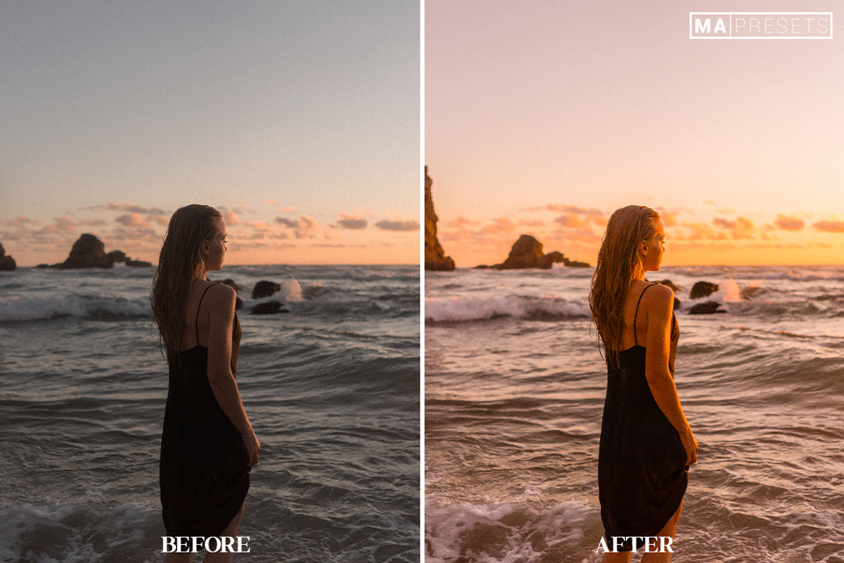 10 SUNSET Lightroom Presets, a Preset Add-On by MaPresets (Photo 13 of 16)