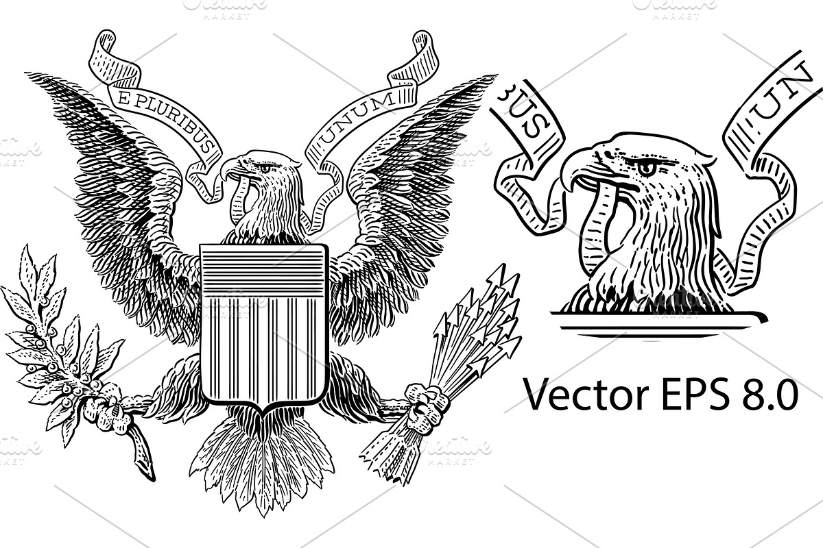us dollars eagle, a Background Graphic by Sharpner